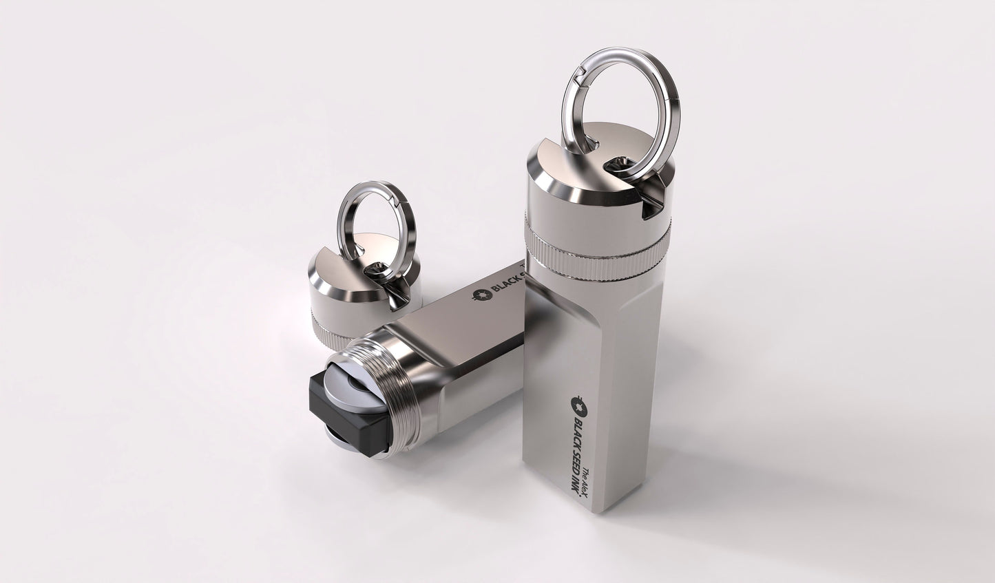 The Alex - Titanium Capsule for Ledger Nano Cold Wallets (Nano X, S, & S Plus)