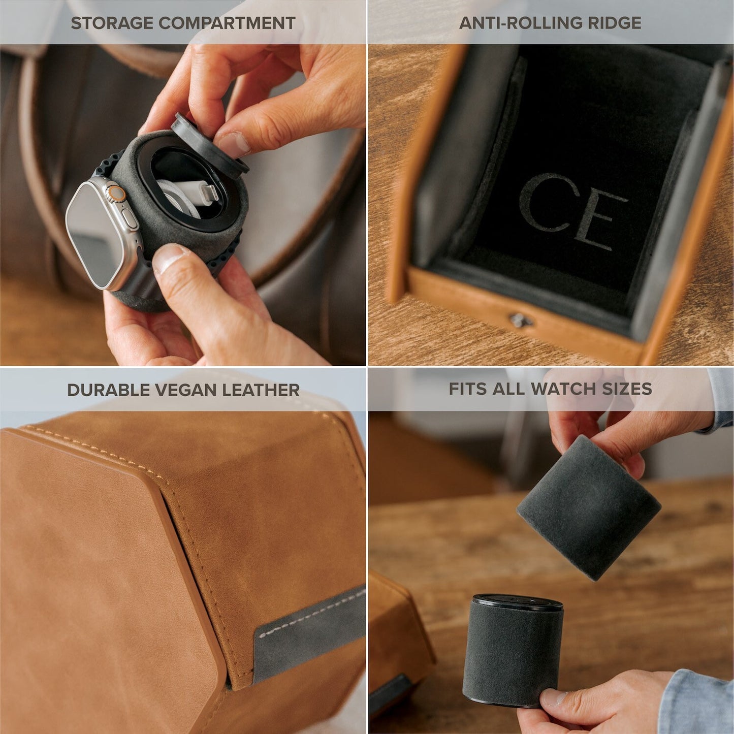 Premium Electronic Watch Travel Case