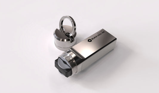 The Alex - Titanium Capsule for Ledger Nano Cold Wallets (Nano X, S, & S Plus)